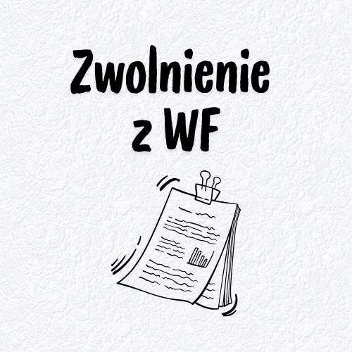 zwolnienie z wf